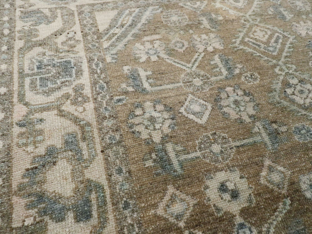 Vintage Persian Malayer Square Rug, No.21807 - Gss