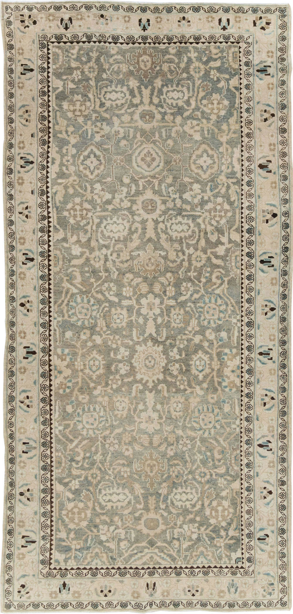 Vintage Persian Malayer Gallery Carpet, No.21810 - Gss
