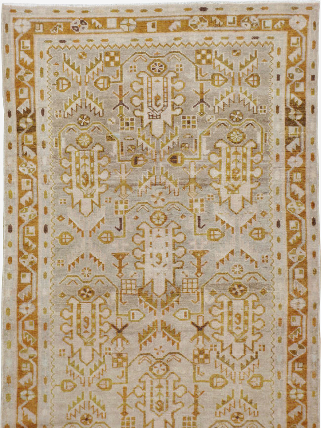 Vintage Persian Malayer Runner, No.21811 - Gss