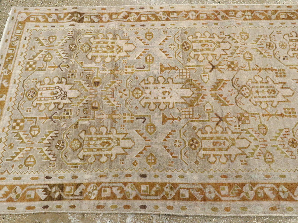 Vintage Persian Malayer Runner, No.21811 - Gss