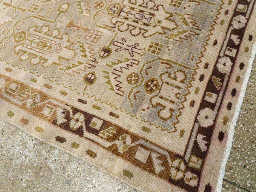 Vintage Persian Malayer Runner, No.21811 - Gss