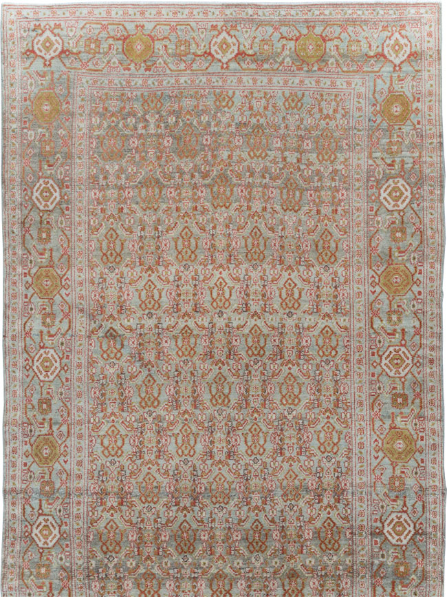 Vintage Persian Senneh Rug, No.21817 - Gss