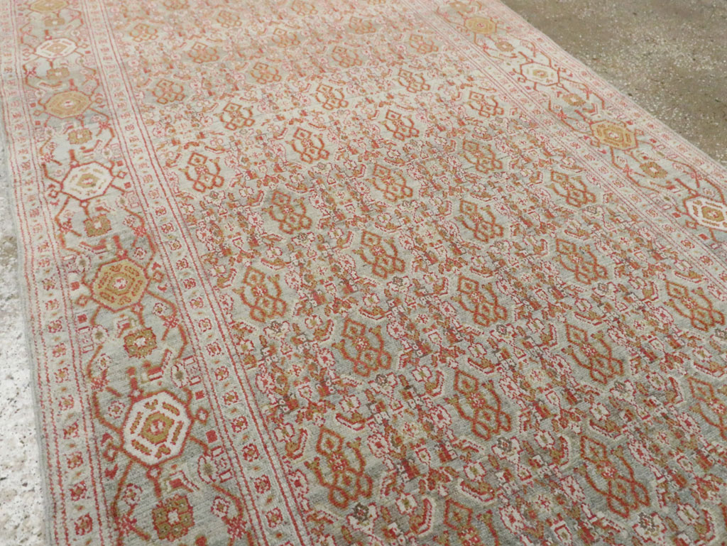Vintage Persian Senneh Rug, No.21817 - Gss