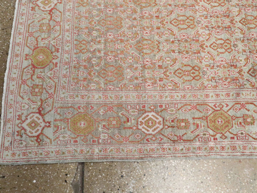 Vintage Persian Senneh Rug, No.21817 - Gss