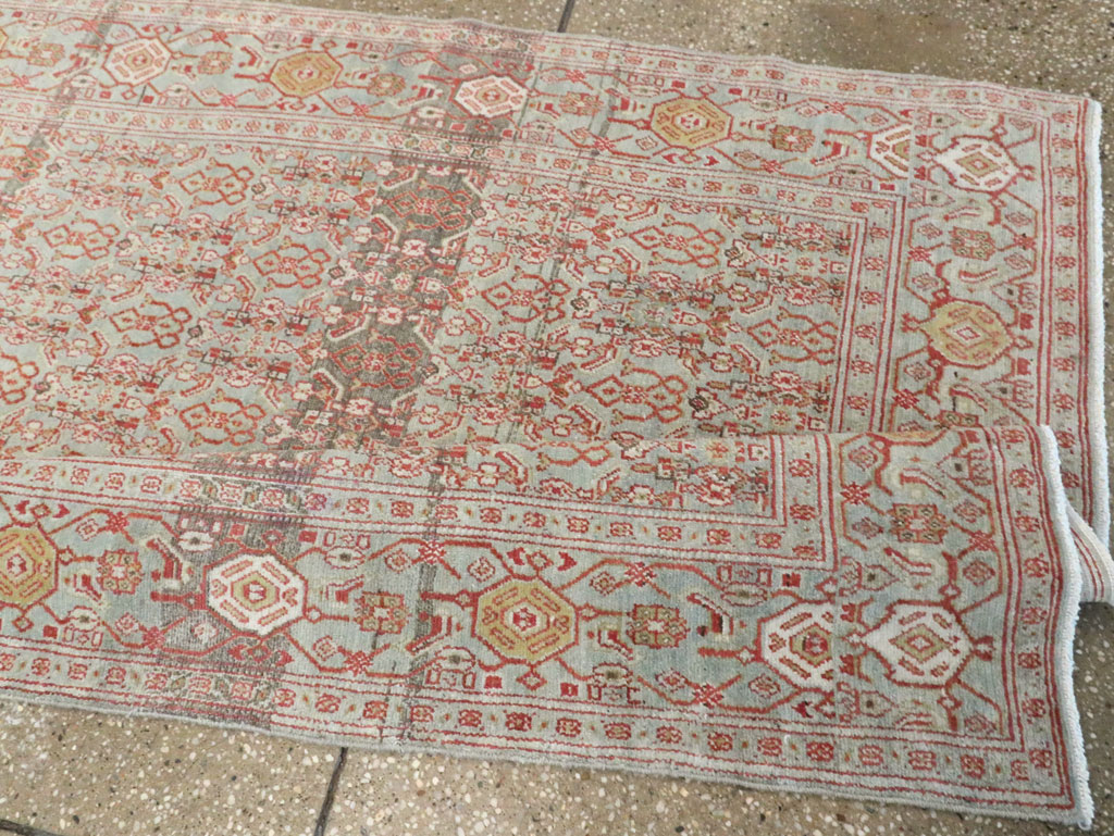 Vintage Persian Senneh Rug, No.21817 - Gss