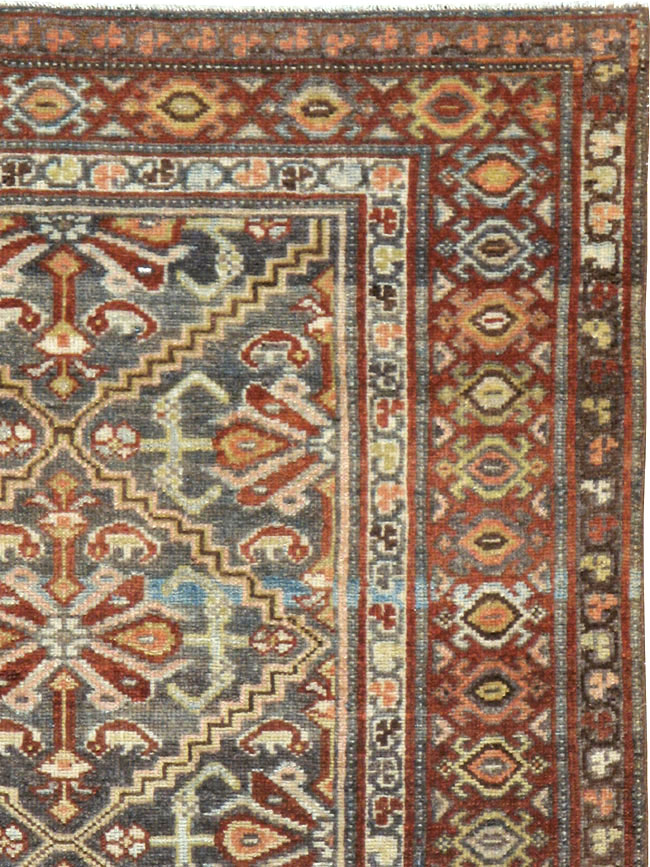 Vintage Persian Malayer Rug, No.21822 - Gss