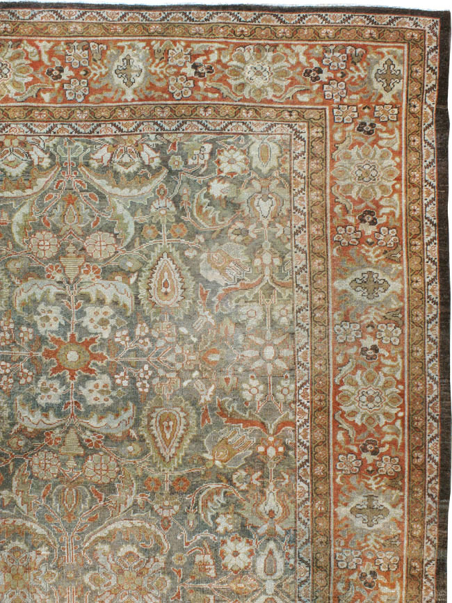 Antique Persian Mahal Carpet, No.21836 - Gss