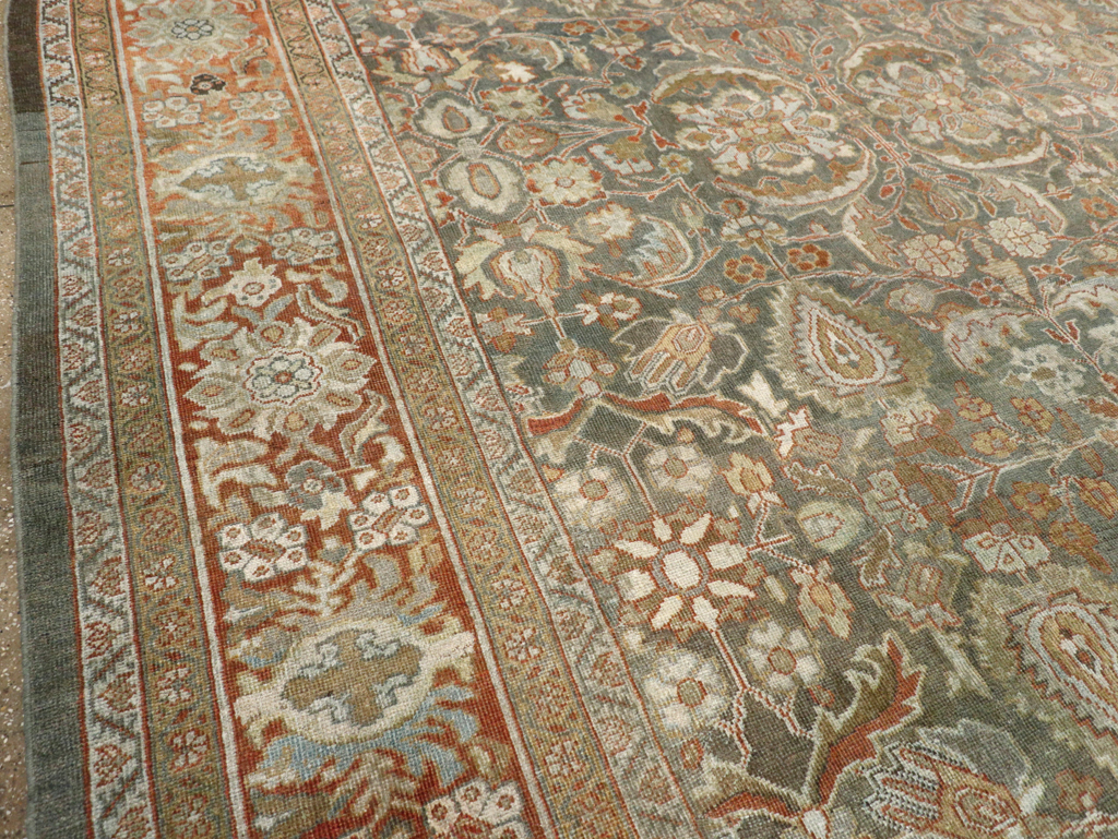 Antique Persian Mahal Carpet, No.21836 - Gss