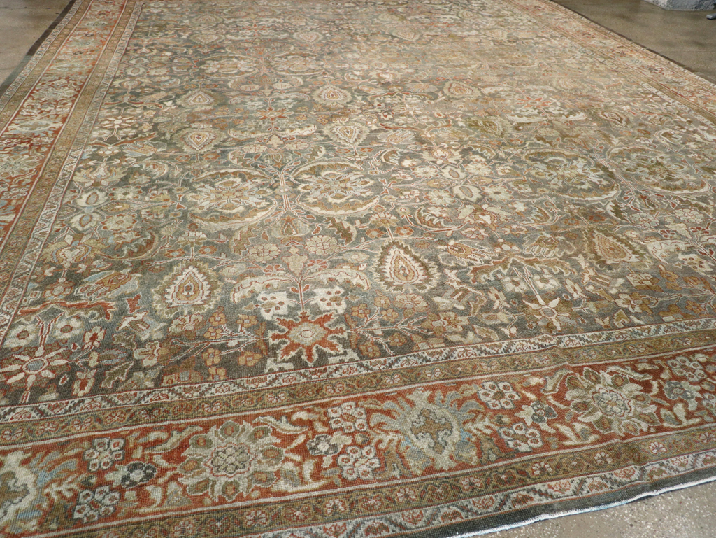 Antique Persian Mahal Carpet, No.21836 - Gss