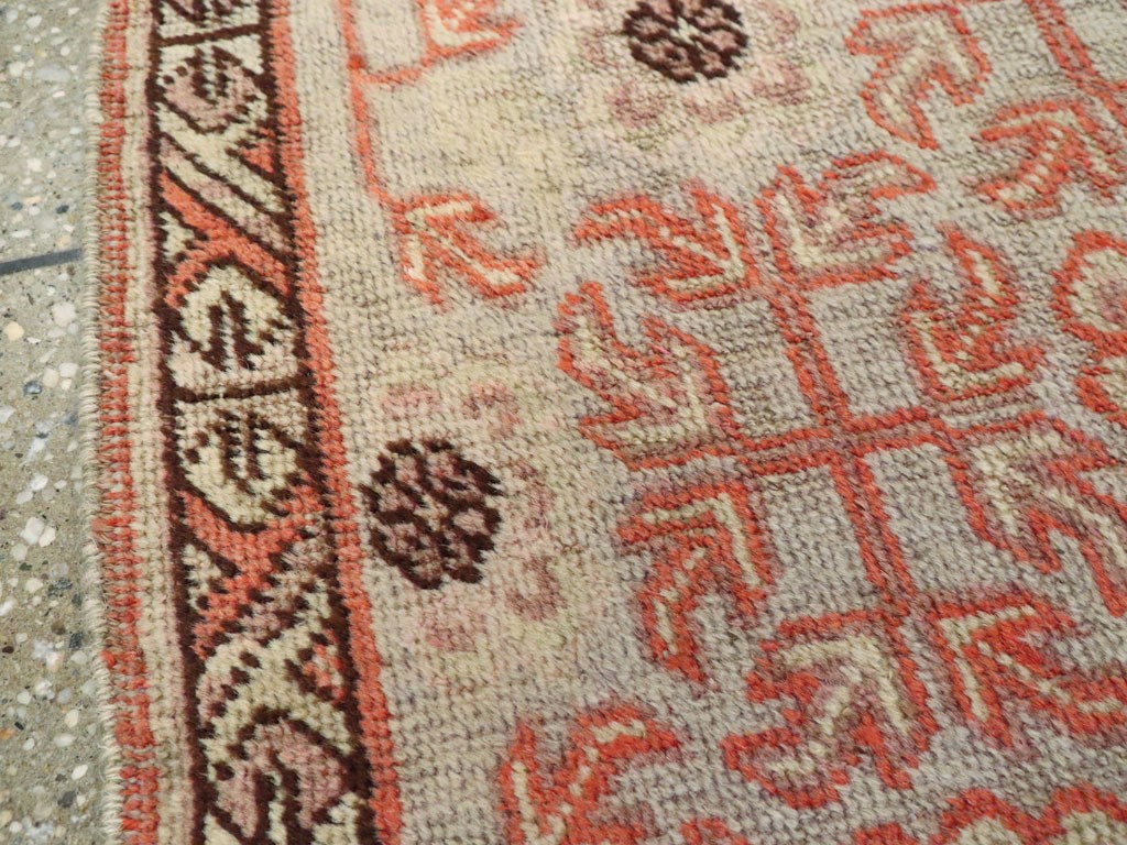 Vintage East Turkestan Khotan Rug, No.21842 - Gss