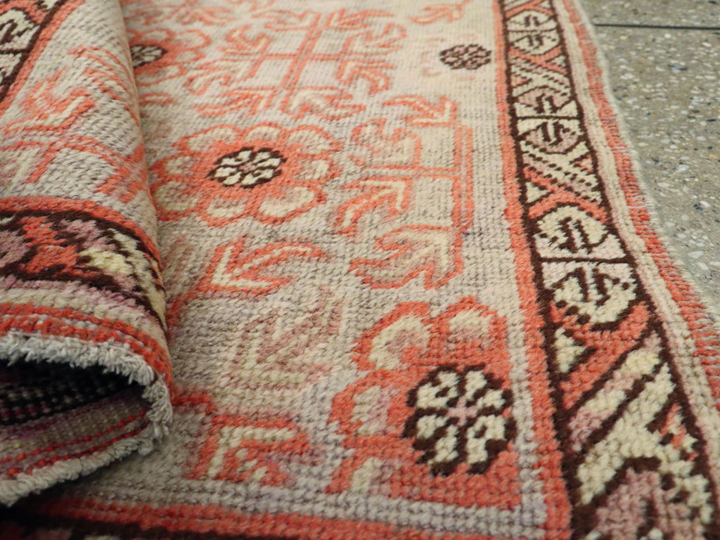 Vintage East Turkestan Khotan Rug, No.21842 - Gss