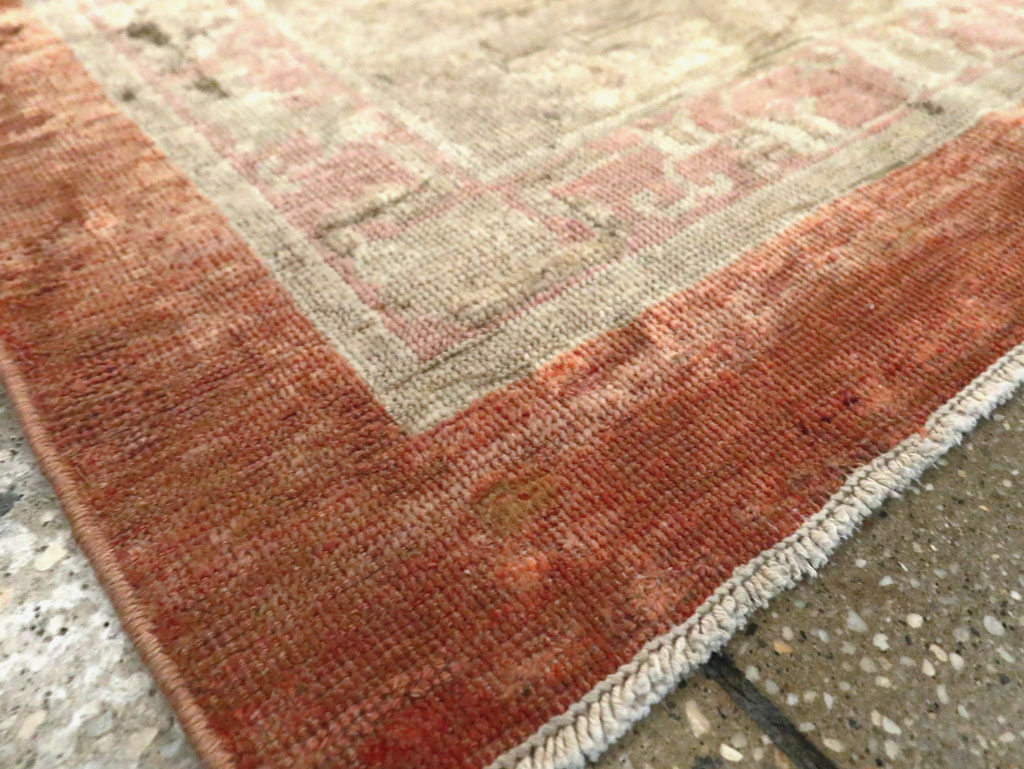 Vintage east Turkestan Khotan Square Rug, No.21843 - Gss