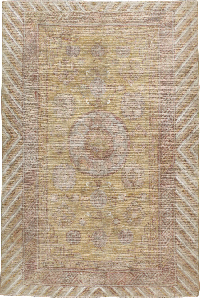 Antique East Turkestan Khotan Rug, No.21844 - Gss