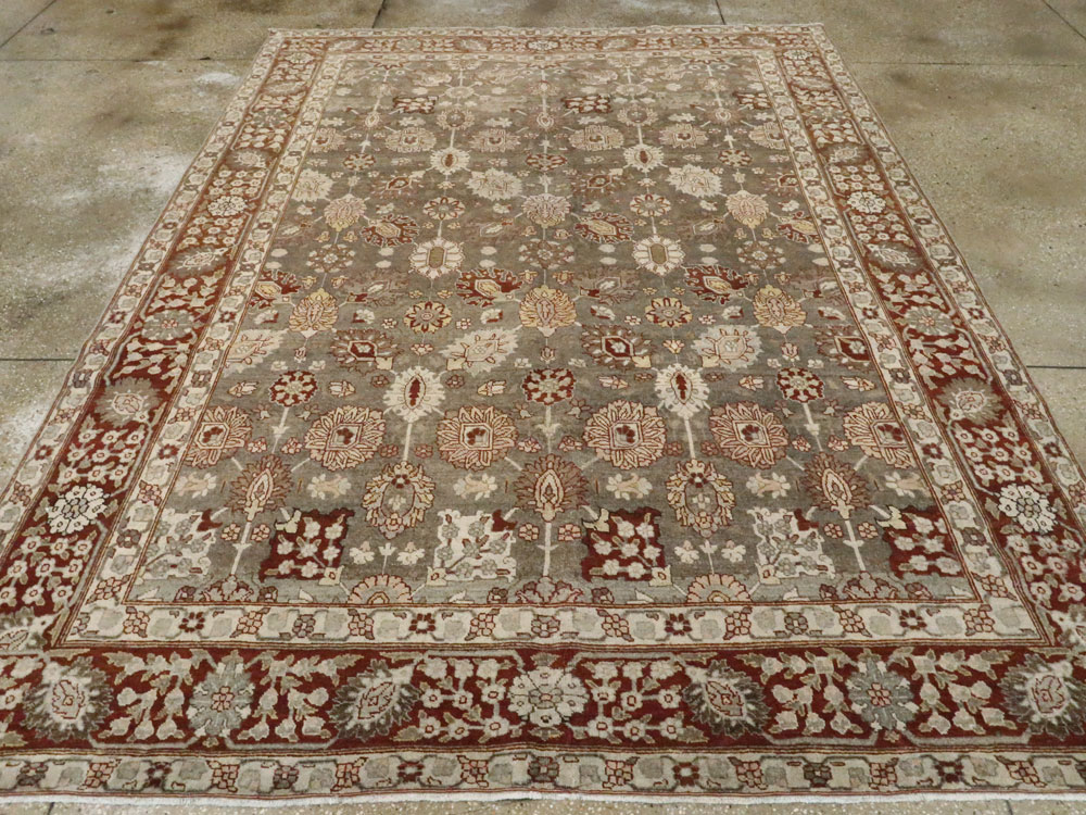 Antique Persian Tabriz Carpet, No.21850 - Gss