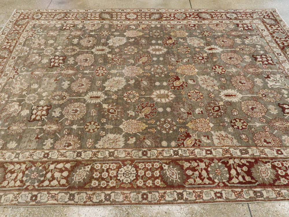 Antique Persian Tabriz Carpet, No.21850 - Gss