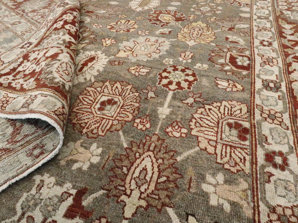 Antique Persian Tabriz Carpet, No.21850 - Gss