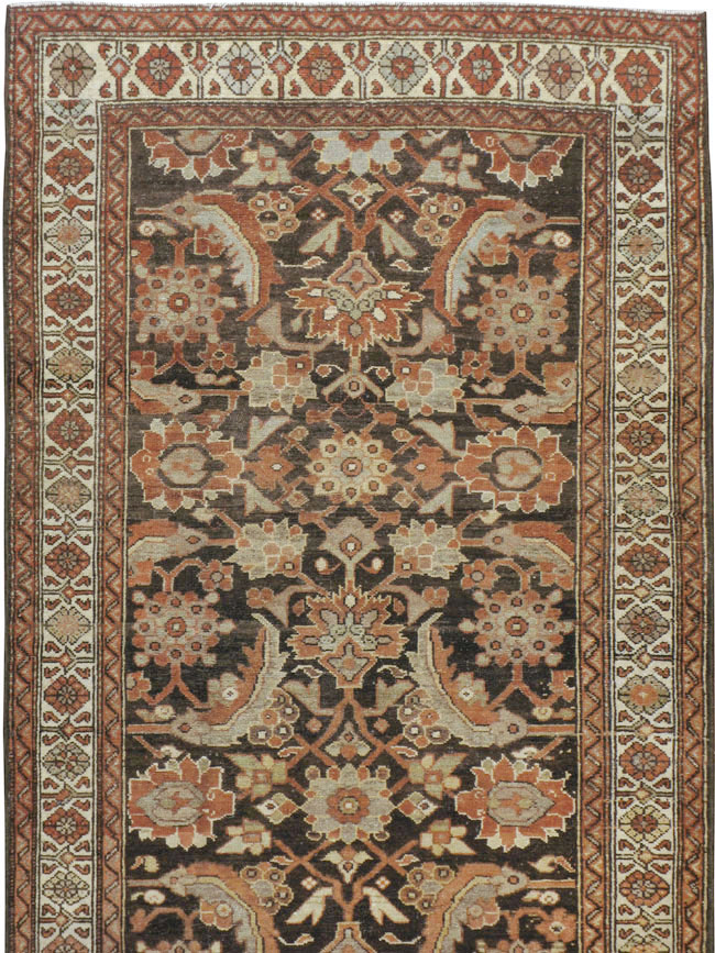Vintage Persian Malayer Runner, No.21851 - Gss