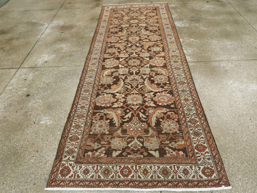 Vintage Persian Malayer Runner, No.21851 - Gss