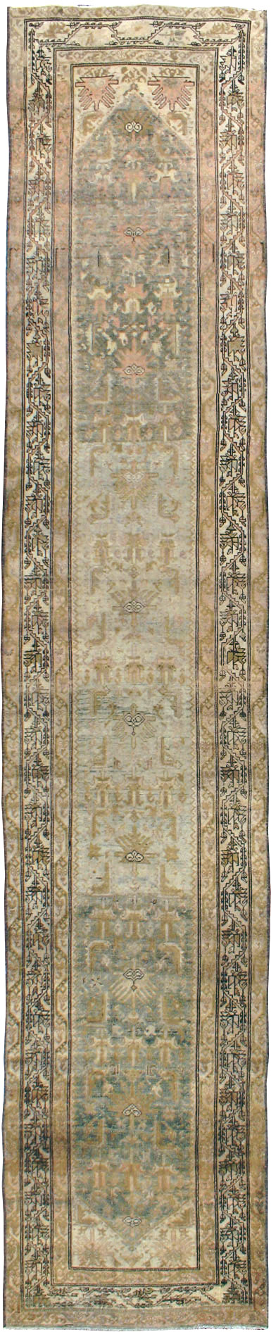 Vintage Persian Malayer Runner, No.21859 - Gss