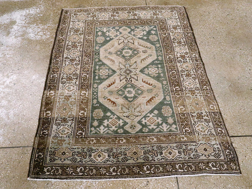 Vintage Persian Malayer Rug, No.21864 - Gss