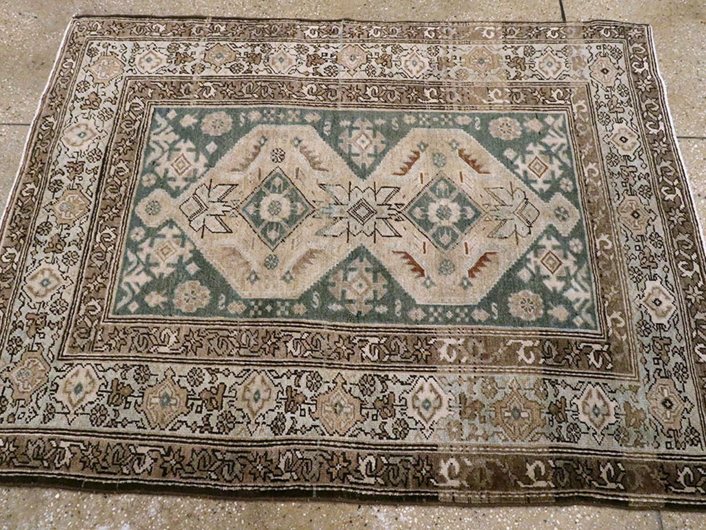 Vintage Persian Malayer Rug, No.21864 - Gss