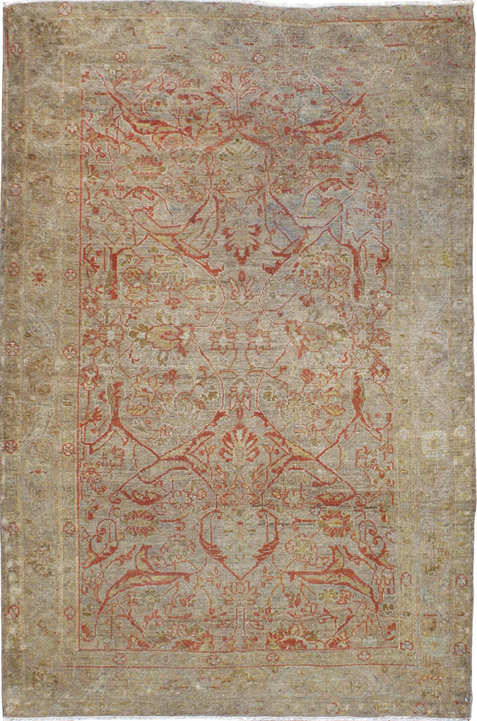 Vintage Persian Malayer Rug, No.21867 - Gss