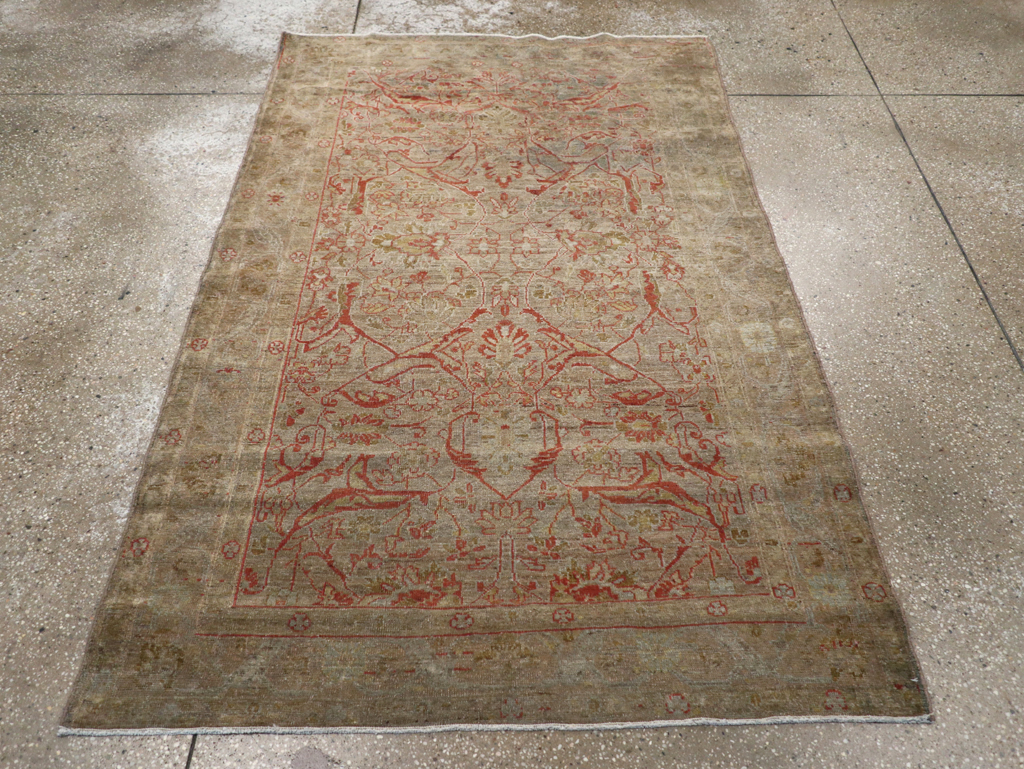 Vintage Persian Malayer Rug, No.21867 - Gss
