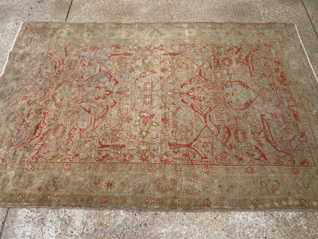 Vintage Persian Malayer Rug, No.21867 - Gss