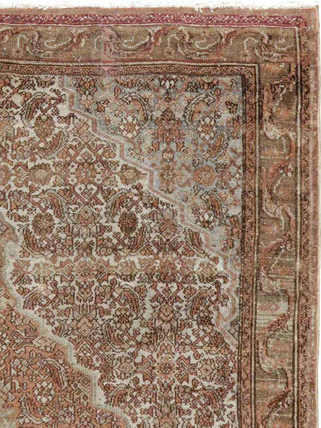 Antique Persian Bibikabad Rug, No.21874 - Gss
