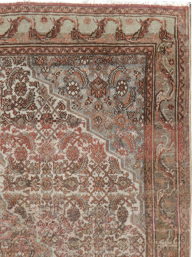 Antique Persian Bibikabad Rug, No.21874 - Gss