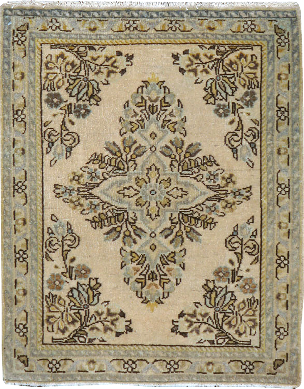 Vintage Persian Sarouk Rug, No.21877 - Gss