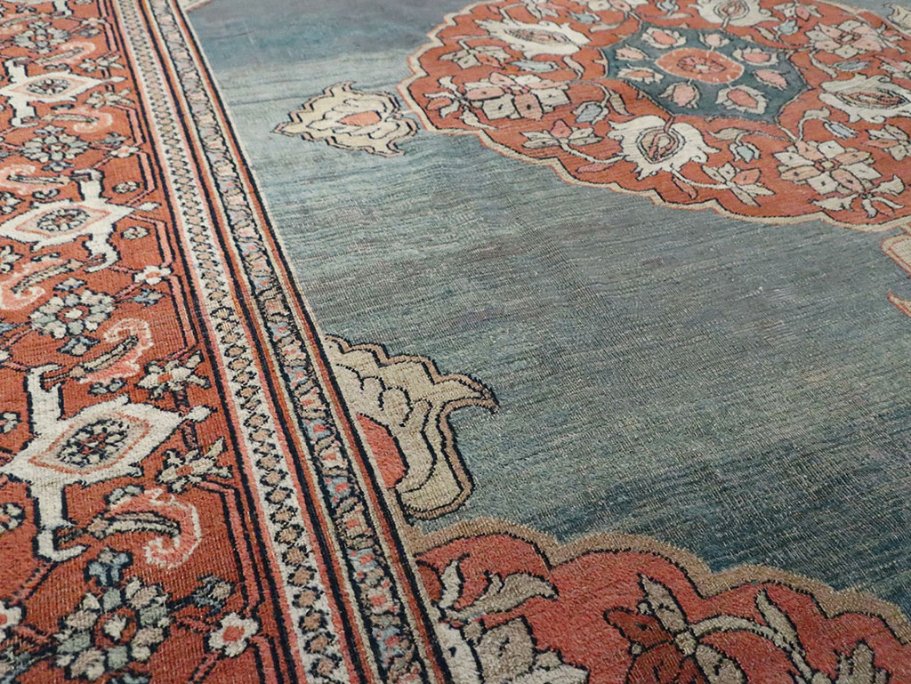Antique Persian Dorokhsh Carpet, No.21886 - Gss