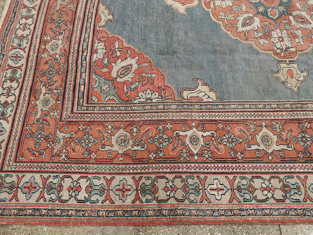 Antique Persian Dorokhsh Carpet, No.21886 - Gss