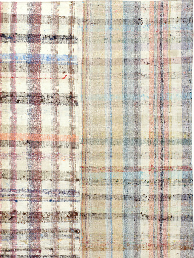 Vintage Turkish Flatweave Kilim, No.21902 - Gss