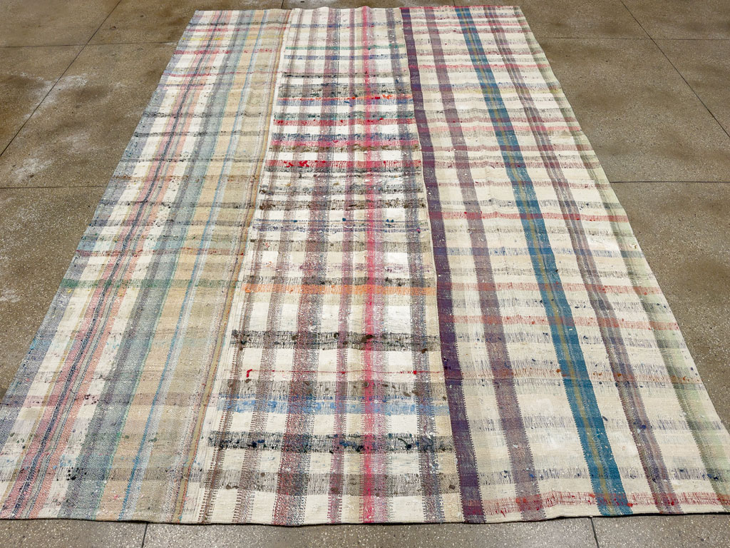 Vintage Turkish Flatweave Kilim, No.21902 - Gss