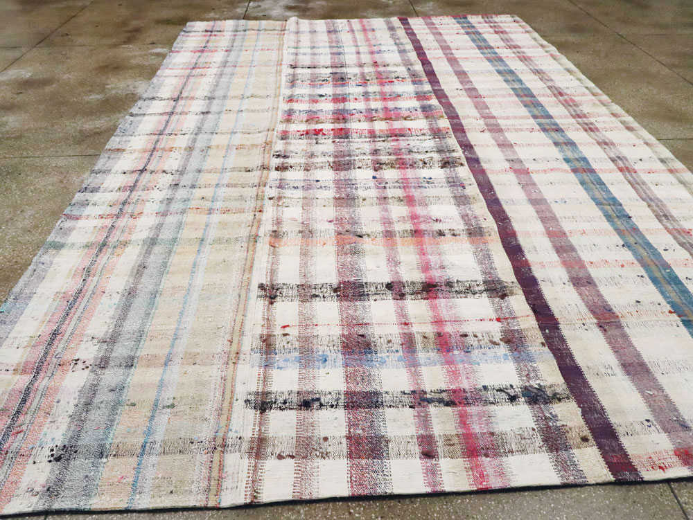 Vintage Turkish Flat-weave Kilim, No.21902 - Gss