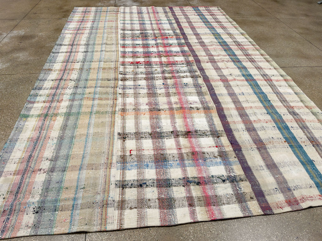 Vintage Turkish Flatweave Kilim, No.21902 - Gss