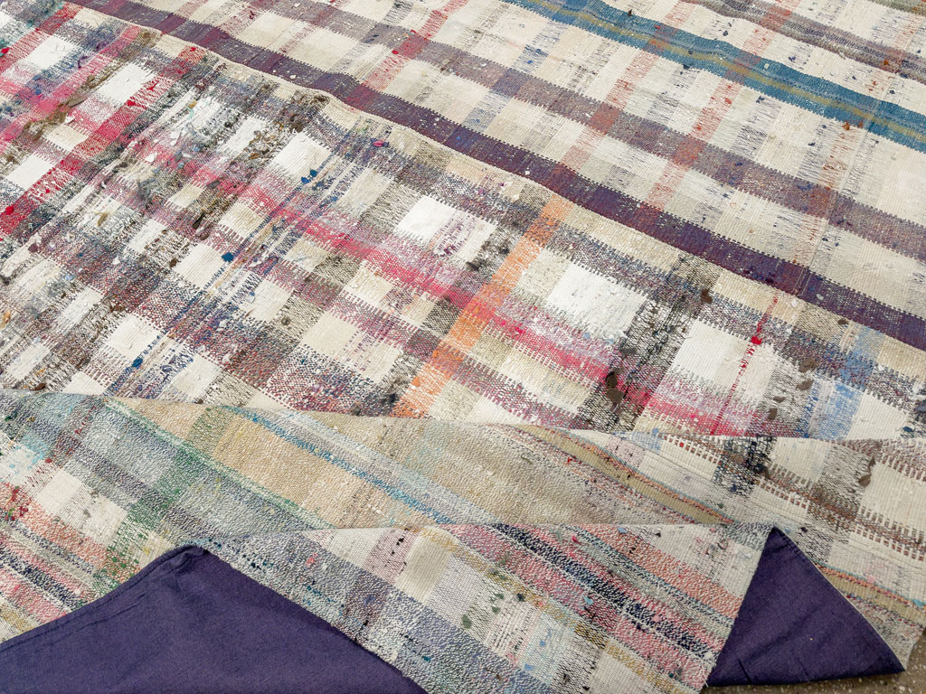 Vintage Turkish Flatweave Kilim, No.21902 - Gss