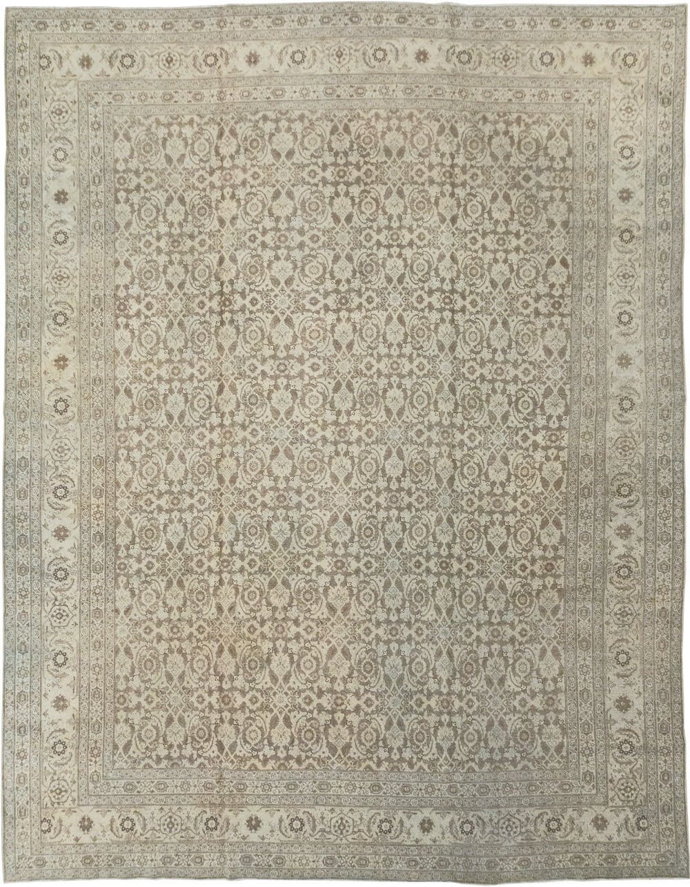 Antique Persian Tabriz Carpet, No.21910 - Gss