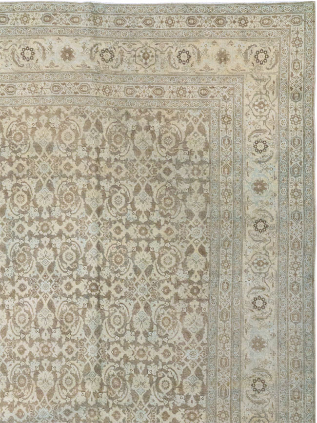 Antique Persian Tabriz Carpet, No.21910 - Gss