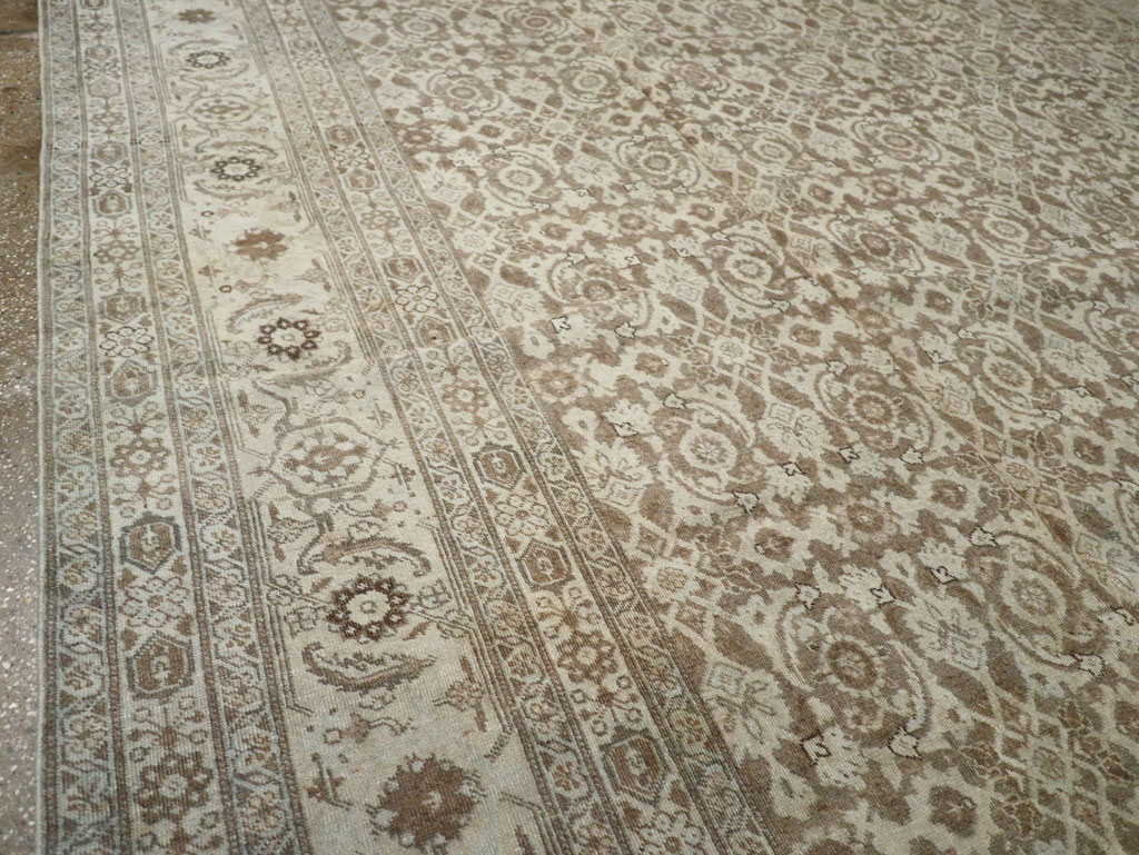 Antique Persian Tabriz Carpet, No.21910 - Gss