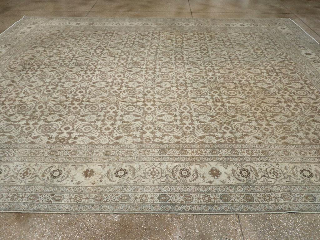 Antique Persian Tabriz Carpet, No.21910 - Gss