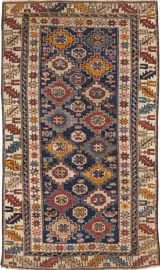 Antique Caucasian Shirvan Rug, No.21916 - Gss
