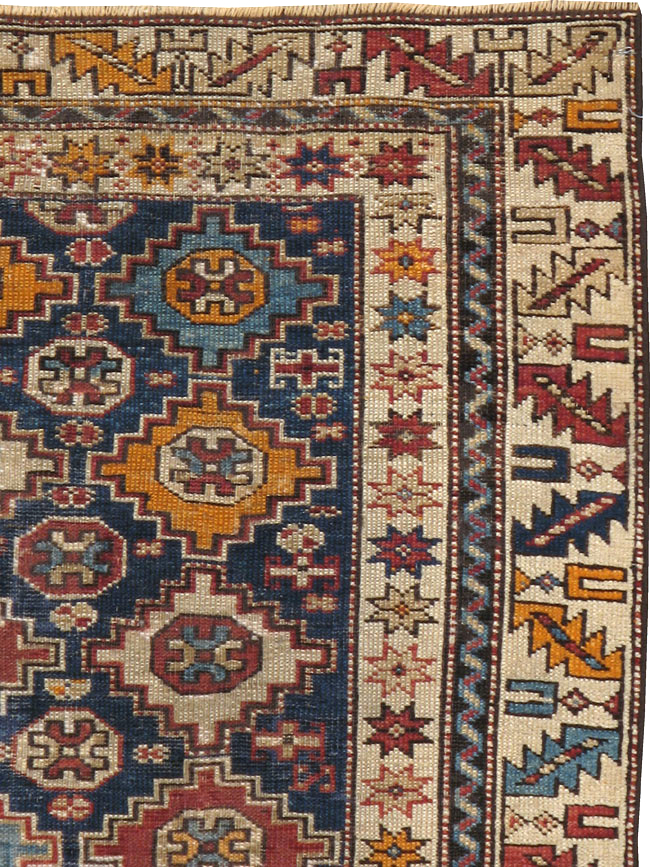 Antique Caucasian Shirvan Rug, No.21916 - Gss