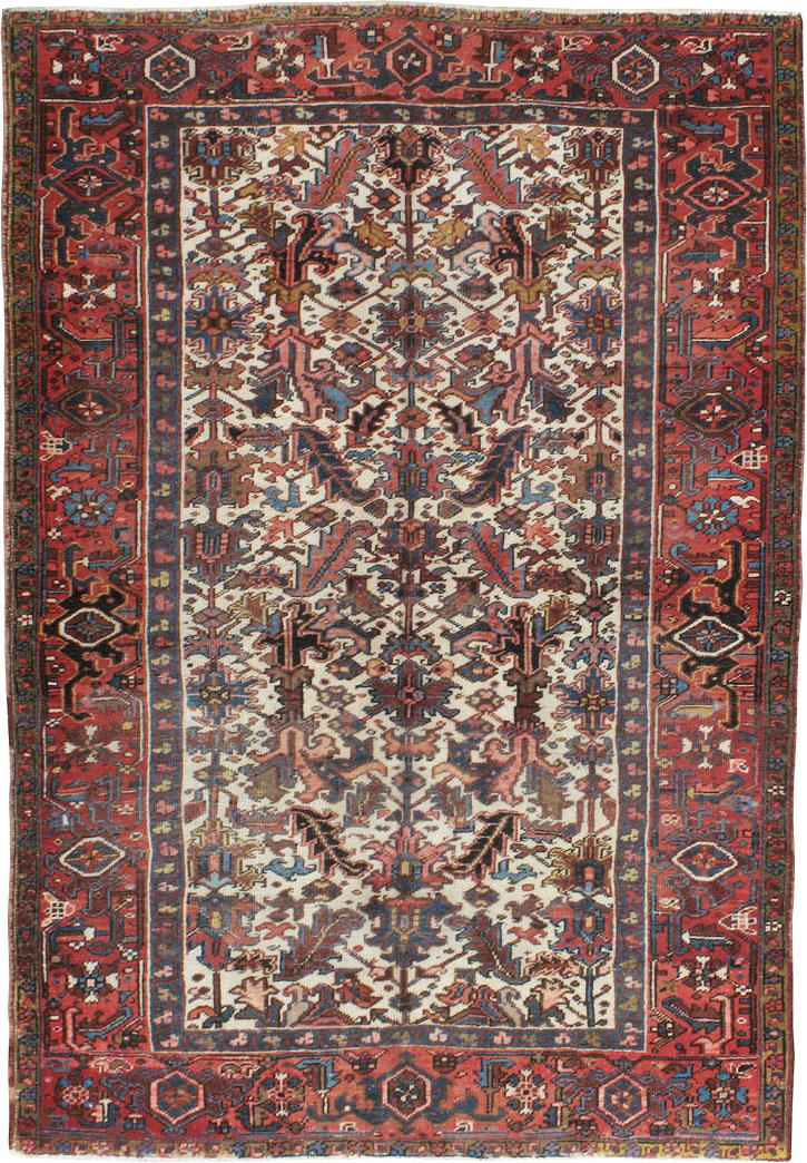 Vintage Persian Heriz Carpet, No.21919 - Gss