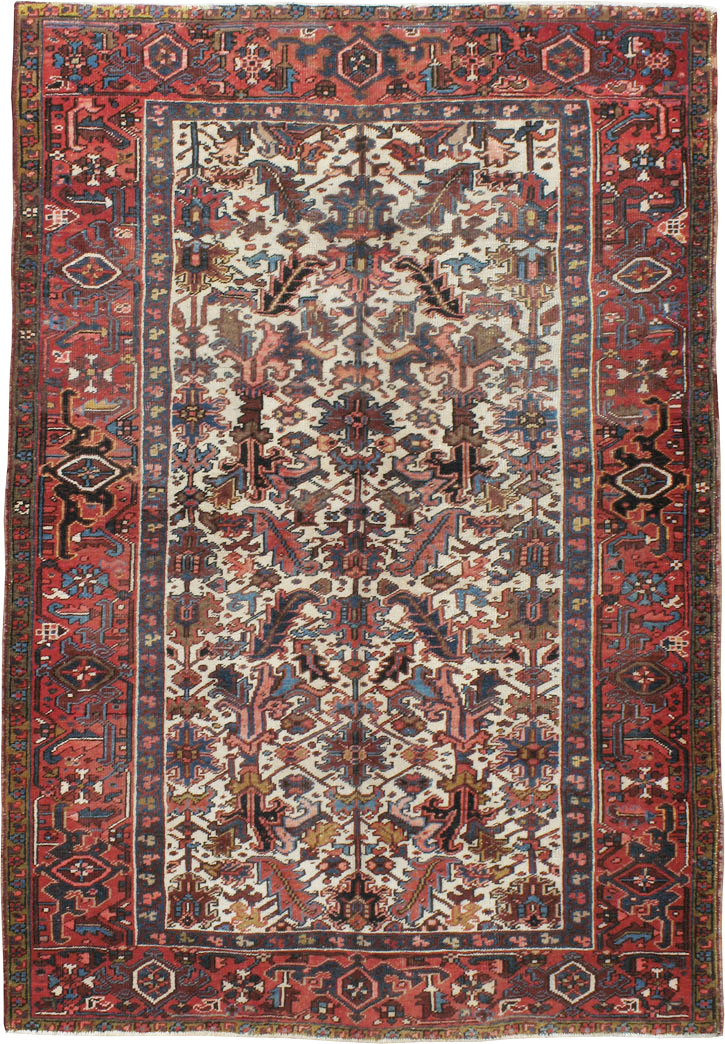 Vintage Persian Heriz Carpet, No.21919 - Gss