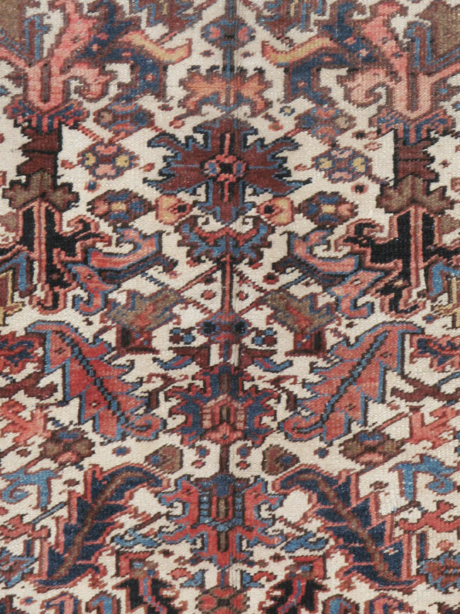 Vintage Persian Heriz Carpet, No.21919 - Gss