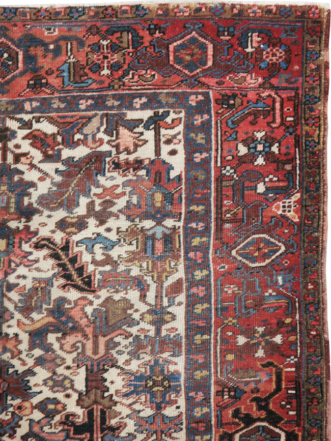 Vintage Persian Heriz Carpet, No.21919 - Gss