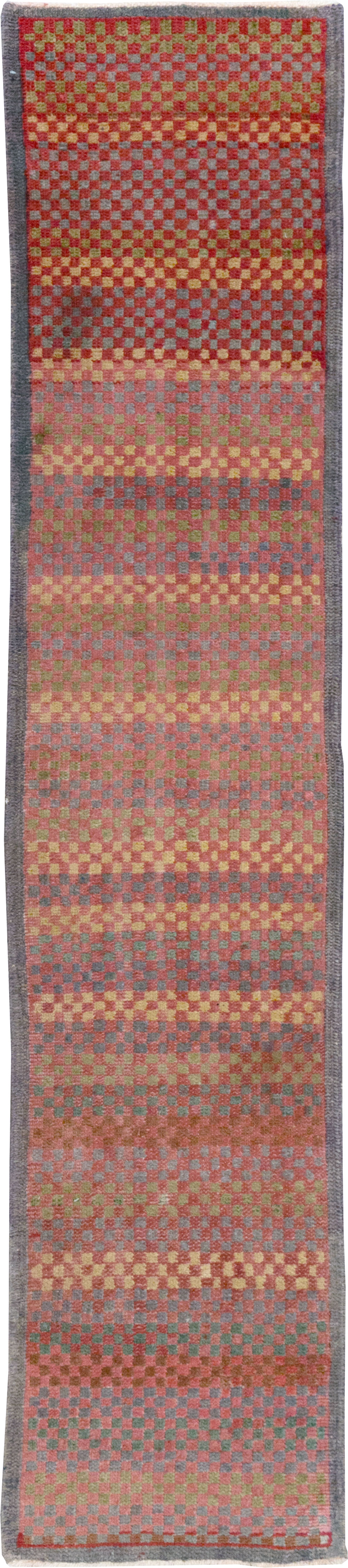 Vintage Turkish Anatolian Small Runner, No.21929 - Gss