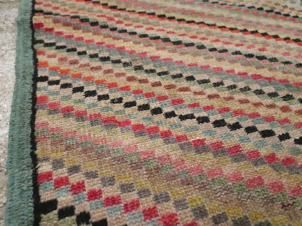 Vintage Turkish Anatolian Throw Rug, No.21933 - Gss